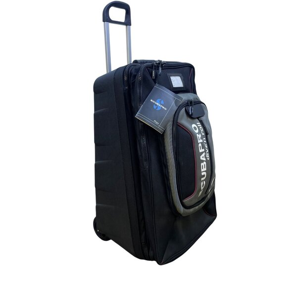 Scubapro Unisex Black/Grey Telescopic Handle DiveN Roll Travel Bag Size Large - Picture 4 of 14